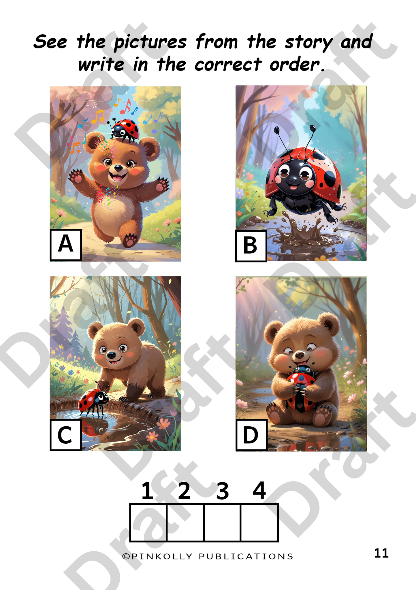 The Cub and the Bug (Short U Sound)