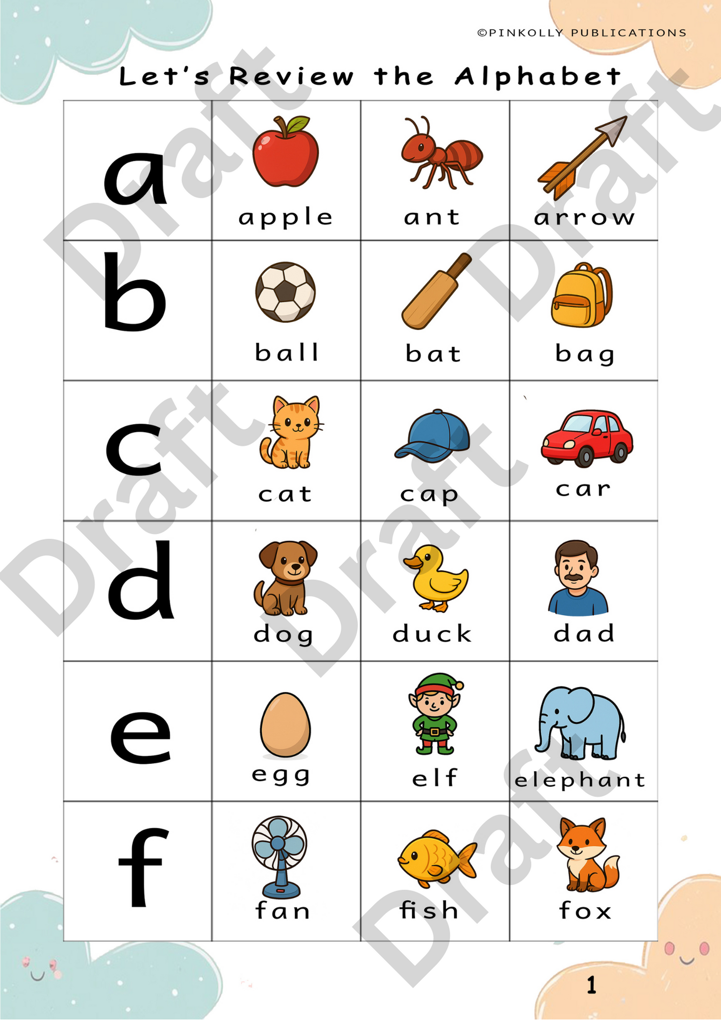 Magic Phonics 01 – Activity Book (Short A & Short O Sounds)