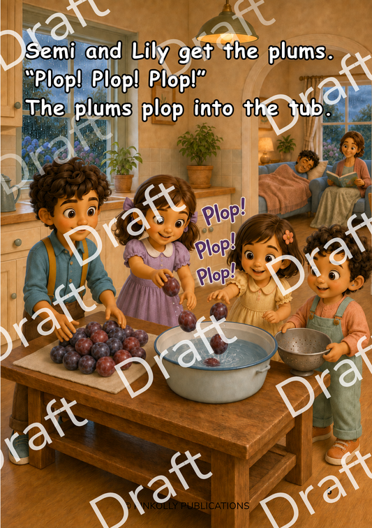 Plum Jam – L Blends | Pinkolly Magic Phonics Series – Book 07