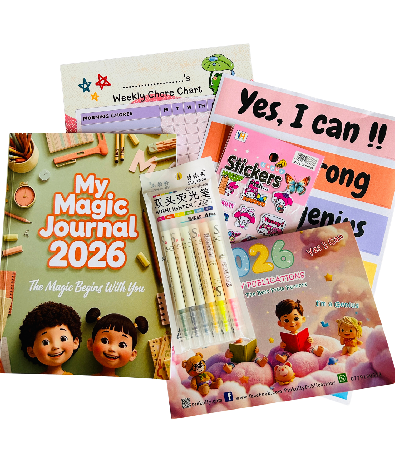Perfect Christmas & New Year Gift Pack for Kids (Ages 3–14)