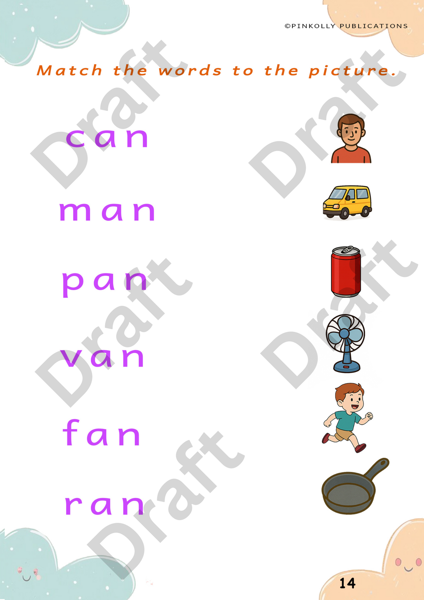 Magic Phonics 01 – Activity Book (Short A &amp; Short O Sounds)