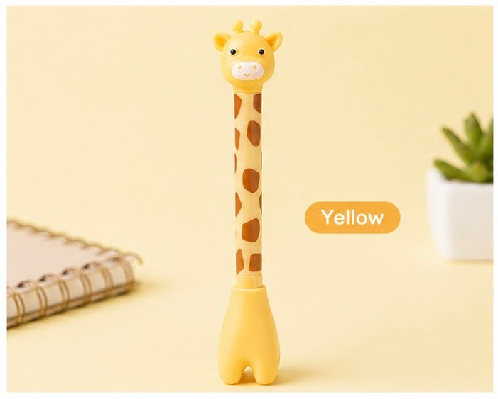 Cute Giraffe Gel Pen – Fun & Adorable Writing Companion 🦒