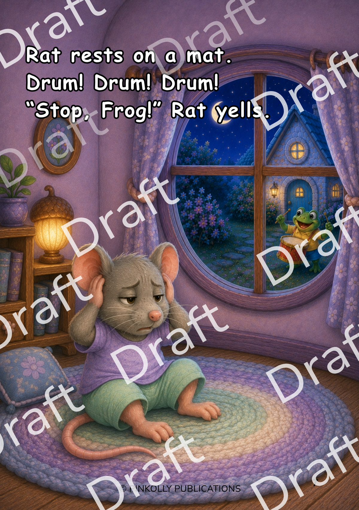 The Frog and the Red Drum – R Blends | Pinkolly Magic Phonics Series – Book 08