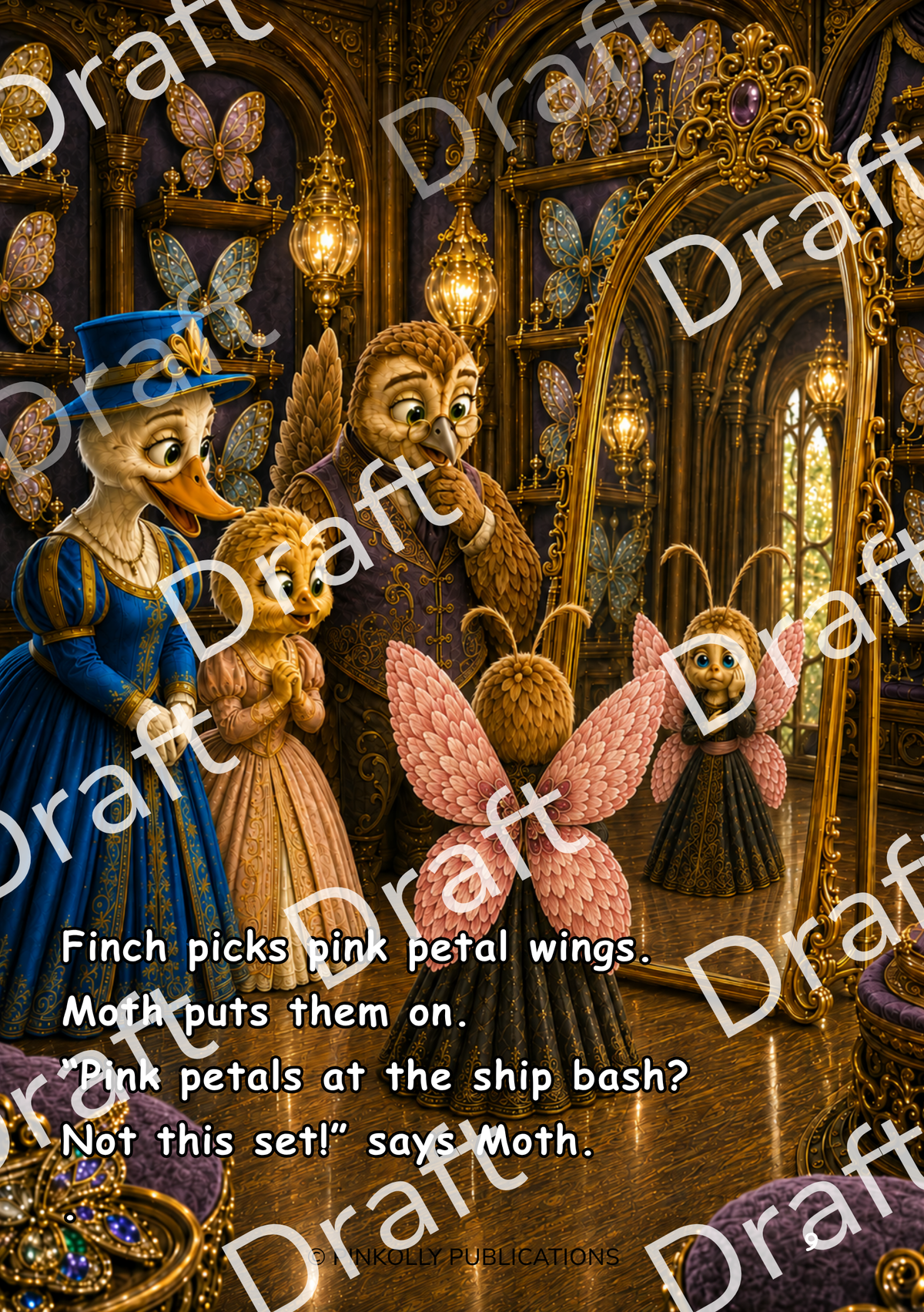 Which Wings Fit Moth? – Digraphs | Pinkolly Magic Phonics Series – Book 10