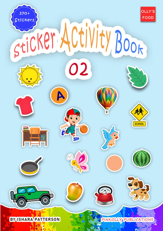 Sticker Book 2 - For ages 2+ Kids Books with over 370 stickers