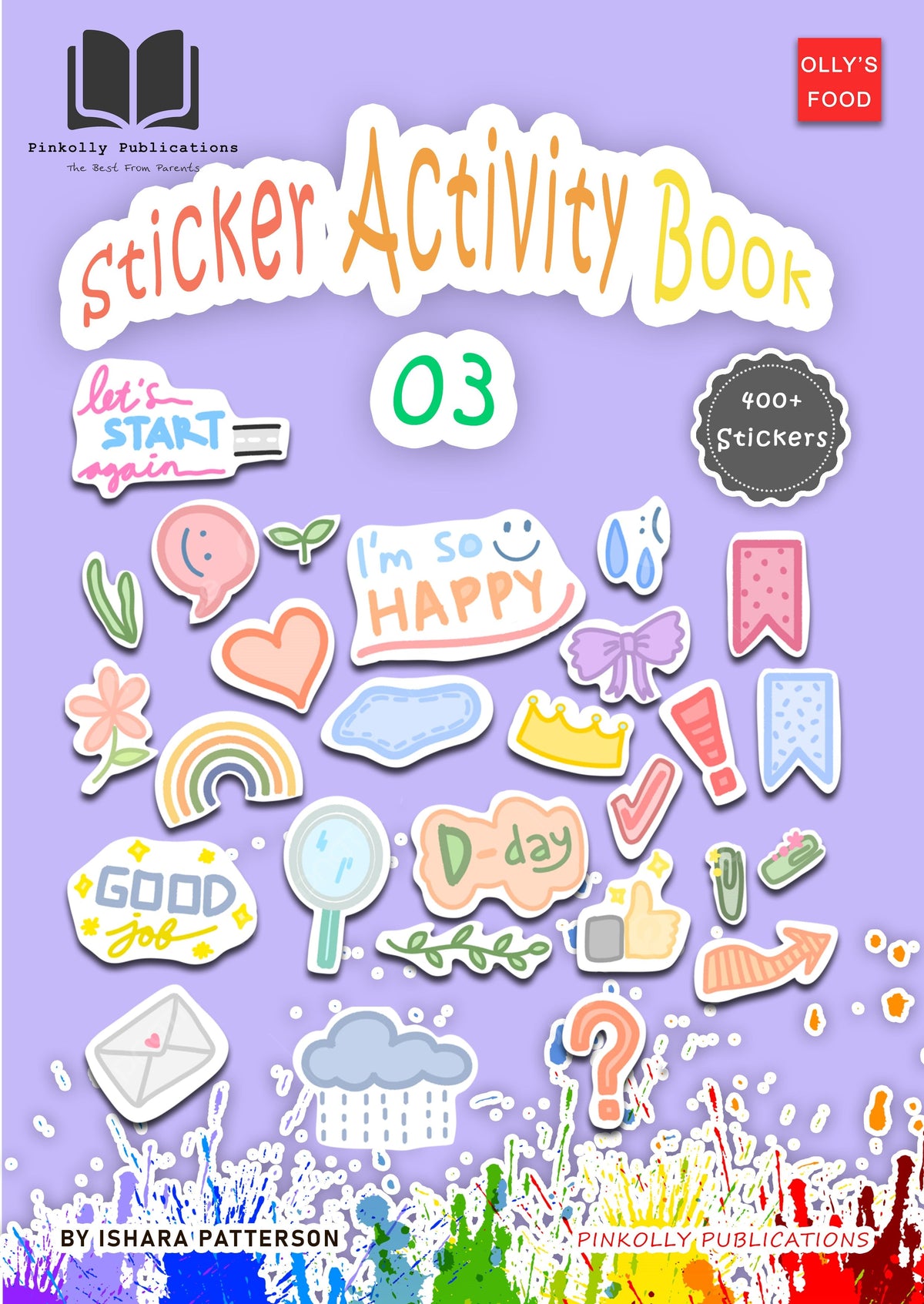 Sticker Boook Sticker Book 3 - For ages 3+ Kids Books with over 400 stickers ...